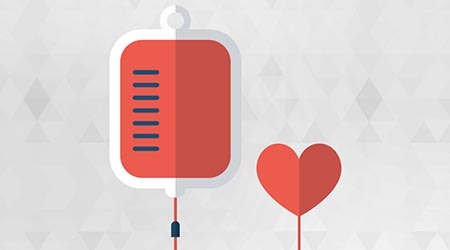 Campanha estimula doação de sangue, com ganhos para a saúde e para o meio ambiente (Ilustração).