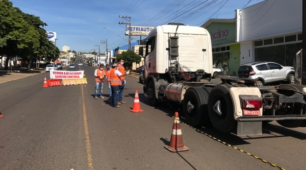 Prefeitura divulgou nesta quarta-feira (10) que barreiras sanitárias voltam a ser instaladas em Adamantina, como ocorreu no final de maio (Arquivo: Siga Mais).