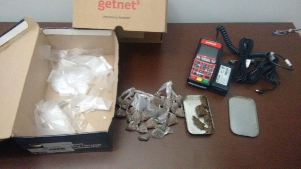 Ousadia permitia que comércio de drogas fosse feito via cartão de crédito (Foto: Reprodução/Site Tupã Notícias).