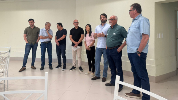 Encontro com Guilherme Piai em Adamantina (Cedida).