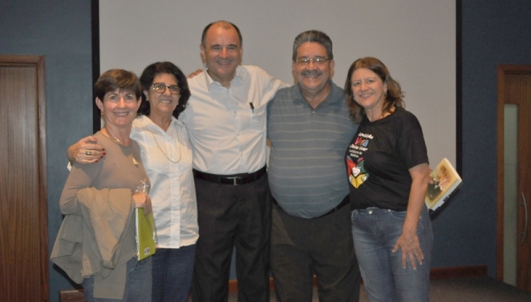 Representantes da Biblioteca de Adamantina participam da atividade de capacitação realizada em Marília (Foto: Assessoria de Imprensa).