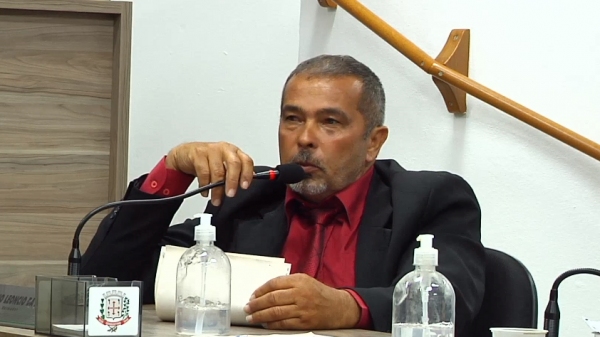 Vereador Bigode da Capoeira (Reprodução).