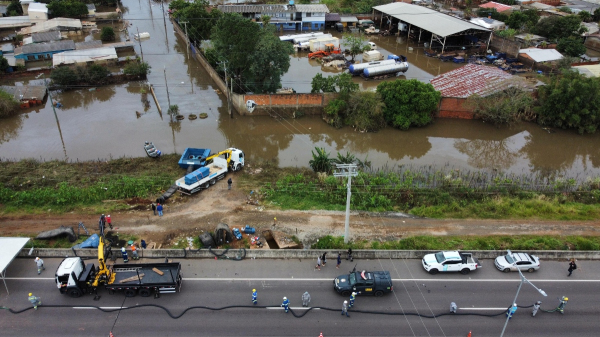 Primeiro equipamento instalado em Canoas (Cedida/Sabesp).