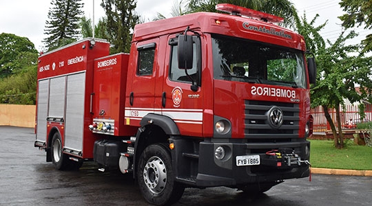 Nova viatura já está no Pelotão do Corpo de Bombeiros de Adamantina (Da Assessoria).