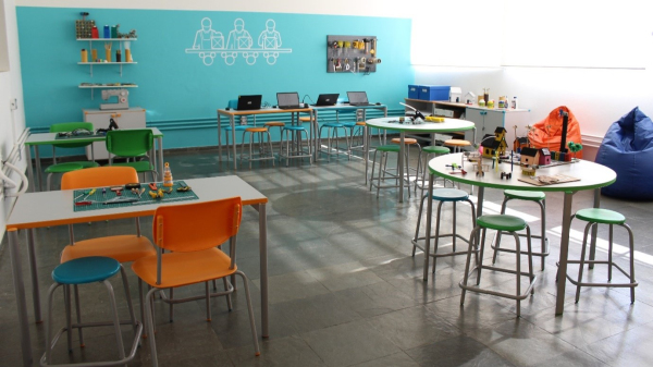 Um dos espa?os do Centro de Inova??o da Educa??o B?sica Paulista em Adamantina (Arquivo CIEBP de Adamantina).