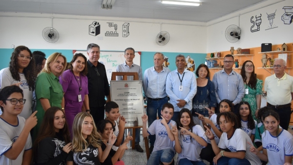 Inauguração do CIEBP em Adamantina (Da Assessoria/PMA).