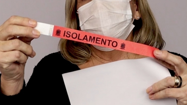 Pulseira para identificar moradores com Covid-19 passa a ser adotada em Dracena a partir da próxima segunda-feira, 14 (Reprodução/PM Rancharia).