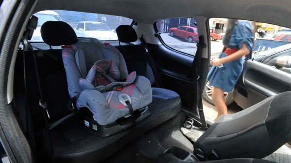 Cadeirinha de transporte (Arquivo/Agencia Brasil).