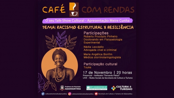 Programação pode ser acompanhada presencialmente ou pelas redes sociais (Divulgação).