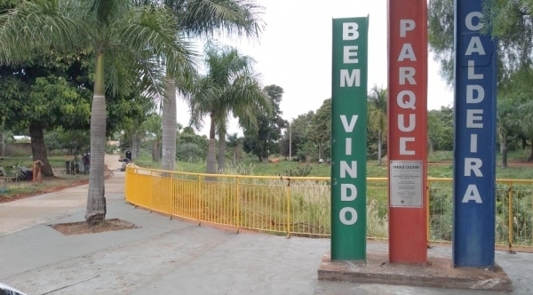Parque do Caldeira é um dos espaços com restrições, a partir desta segunda-feira  (Da Assessoria/PMA).