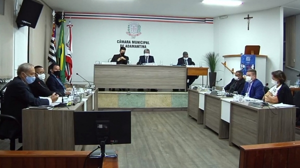 Sessão da Câmara Municipal acontece a partir das 20h, nesta segunda-feira (Reprodução).