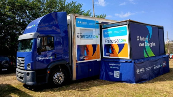 Unidade movel da Energisa (Da Assessoria).