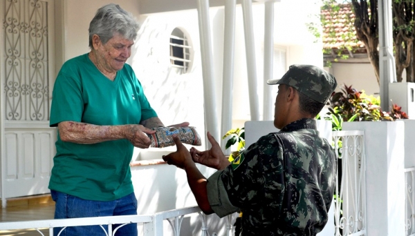 Coleta foi realizada no último domingo em Adamantina (Foto: Assessoria de Imprensa).