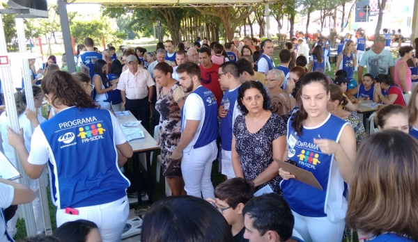 FAI e ARCA fazem mais de 600 atendimentos em campanha de prevenção à doença renal (Foto:Assessoria de Imprensa)