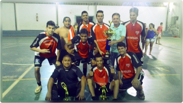 Equipe vencedora do campeonato G.R. Fortaleza (Foto: Cedida)
