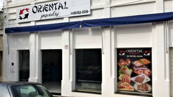 Oriental Pescados fica na Avenida Rio Branco, 865, centro de Adamantina (Foto: Siga Mais).
