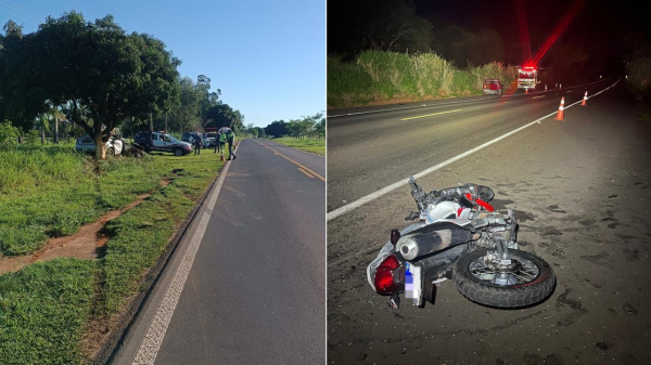 Acidentes ocorreram em Santo Expedito e Rancharia (Cedida/PM Rodoviaria).
