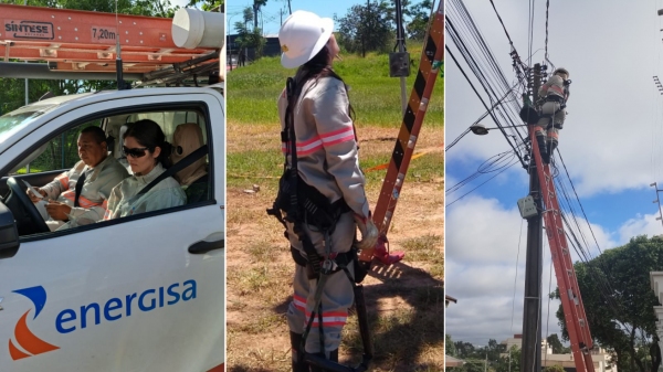 Renata Carla Rodrigues, eletricista de rede e distribuição da Energisa Sul-Sudeste, em Presidente Prudente (Da Assessoria).