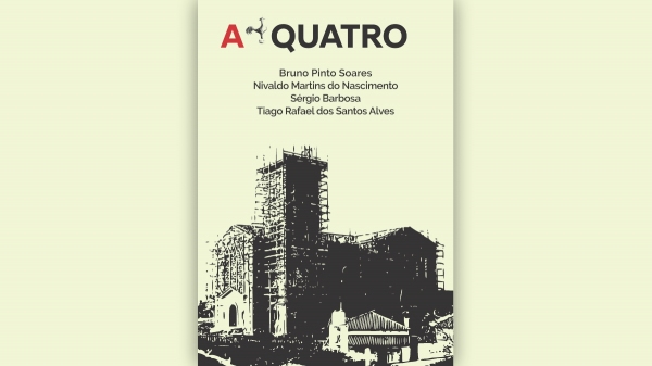 Capa de AQuatro. Publicação está na fase final e preparação (Reprodução).