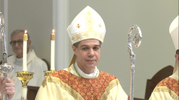 Cristiano Borro Barbosa, novo bispo em Boston, nos Estados Unidos  (Reprodu??o: CatholicTV).