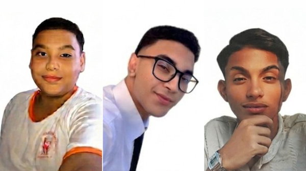 Italo Reis, Gabriel Rodrigues e Rhuan Dezani, novos conselheiros gremistas regionais (Cedida).