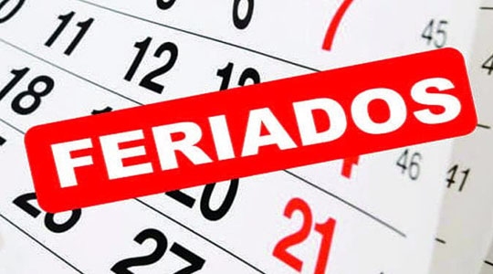 Em todo o ano de 2020, estão previstos 15 feriados, dos quais 12 são nacionais, dois municipais e um estadual (Ilustração).