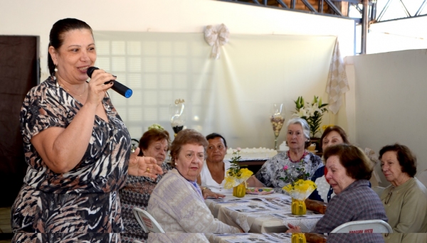 Marlene Ribeiro Esteves presidiu a cerimônia comemorativa dos 30 anos do CPP de Adamantina (Foto: Maikon Moraes).