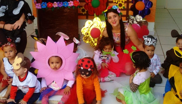 Crianças de EMEI Monteiro Lobato participaram de ações que abordaram práticas sustentáveis, com foco na conscientização (Foto: Cedida).