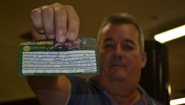 Promoção distribuiu 1,75 milhão de cupons e faz ganhadores em seis cidades (Foto: Cristiano Nascimento/Site OCNews).