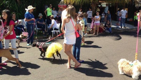 Manhã de lazer mobilizou adultos, crianças e seus pets, em atividade de integração no Parque das Nações (Fotos: Cedidas/Associação de Moradores).