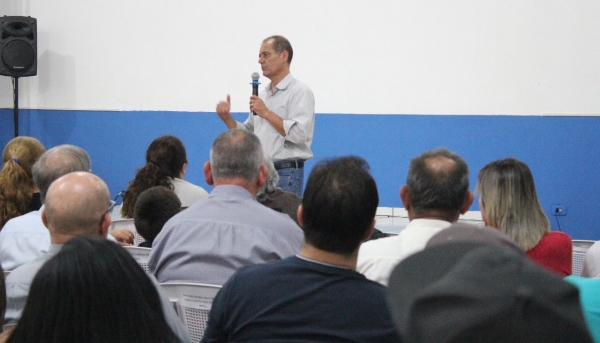 Tupã conversou com a comunidade e lideranças de Pacaembu (Foto: Da Assessoria).
