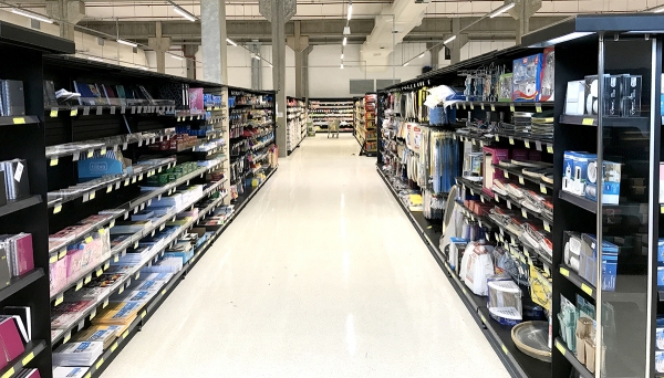 Nova área de vendas no Supermercado Cocipa, em Inúbia Paulista: mais 4 mil metros quadrados (Foto: Siga Mais).