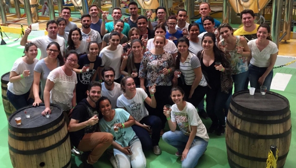 Estudantes conheceram todas as dependências da indústria, incluindo a linha de produção e o funcionamento da empresa (Foto: Da Assessoria).