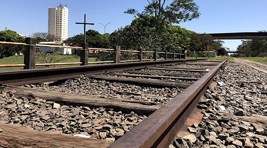 Segundo detalhou o Governo de SP, plano de investimentos prevê a reativação do ramal ferroviário Panorama-Bauru, com extensão de 369,1 km(Arquivo/Siga Mais).