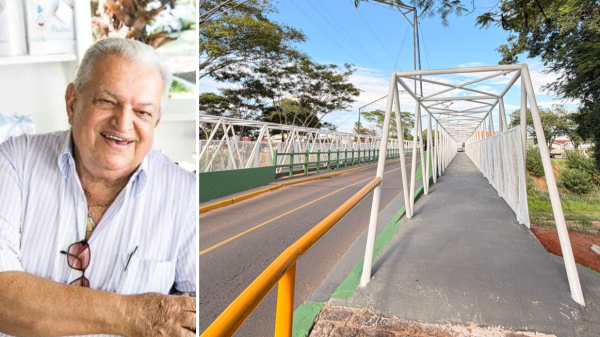 Passarelas terao o nome do advogado Alceu Adib Maluf (Redes Sociais e Siga Mais).