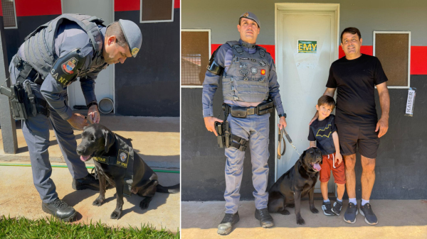 Emy apoiou diferentes operacoes da Policia Militar na regiao (Cedida/PM).