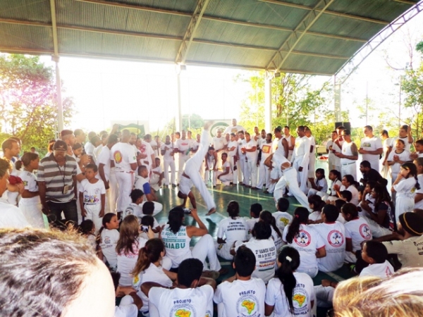 Encontro atraiu capoeiristas de diversas localidades (Foto: Cedida)