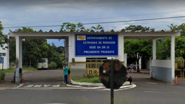 Sede do DER 12 de Presidente Prudente (Google).