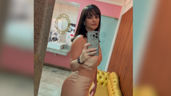 A delegada presa (Imagem: Layla Lima Ayub /Instagram).