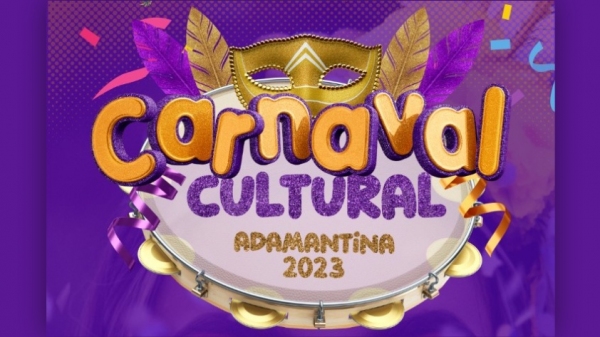 Adamantina: Carnaval Cultural será realizado no Parque dos Pioneiros e contará com o trem da folia