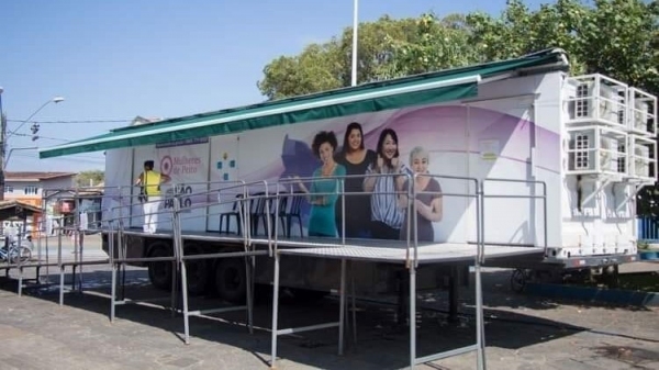 Carreta Mulheres do Peito realiza atendimentos em Adamantina durante a primeira quinzena de junho (Da Assessoria).