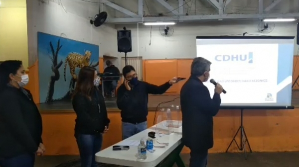 Sorteio dos endereços foi realizado nesta sexta-feira (21) na Emef Navarro de Andrade (Reprodução).