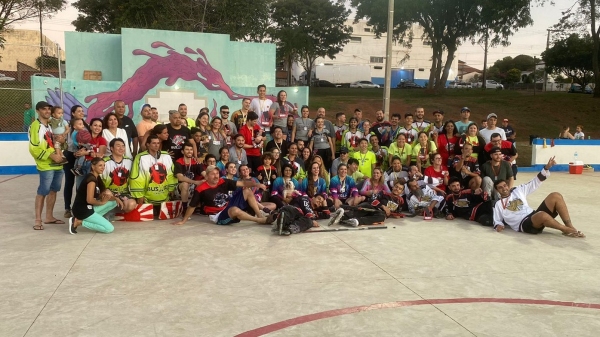 Quadra de Hockey é inaugurada em Adamantina (Cedida).