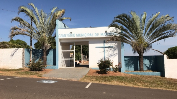 Cemitério Municipal de Mariápolis (Foto: Siga Mais).