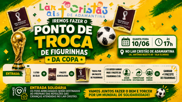 (Divulgacao/Lar Cristao).