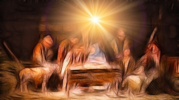 Atores irão encenar presépio vivo em Adamantina (Imagem de Gerd Altmann/Pixabay).