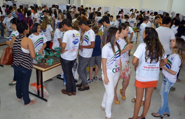 CICFAI é um dos maiores congresso de iniciação cientÃfica do Brasil (Foto: Daniel Torres).