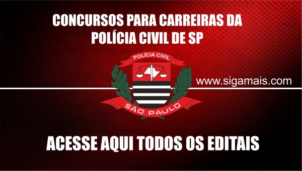 Polícia Civil abre concursos com 2.500 vagas