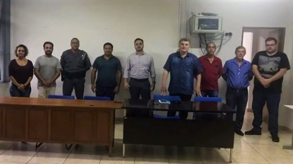Reunião do Conseg de Lucélia (Reprodução/Kako News).