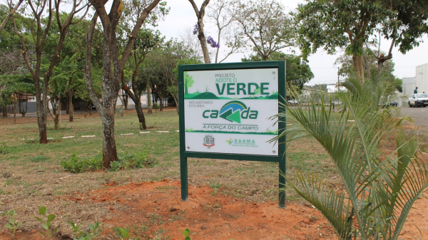 Local revitalizado por meio do programa municipal Adote o Verde (Imagem: Roberta Marchioti/Camda).